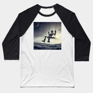 Lonely Spaceman Baseball T-Shirt